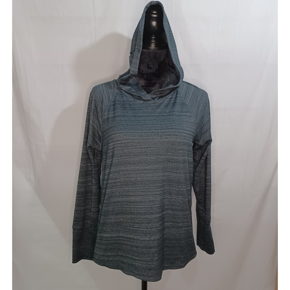 Women's Apana Activewear Long Sleeve Black Hoodie Size Medium